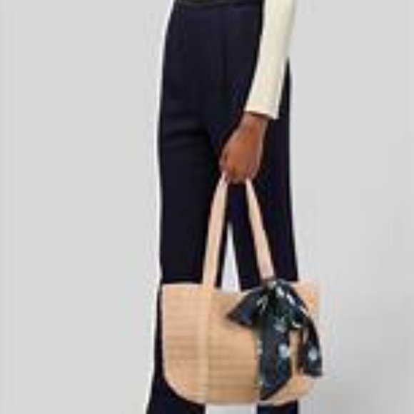 DRAPER JAMES EVERYDAY Straw tote bag - Picture 2 of 11